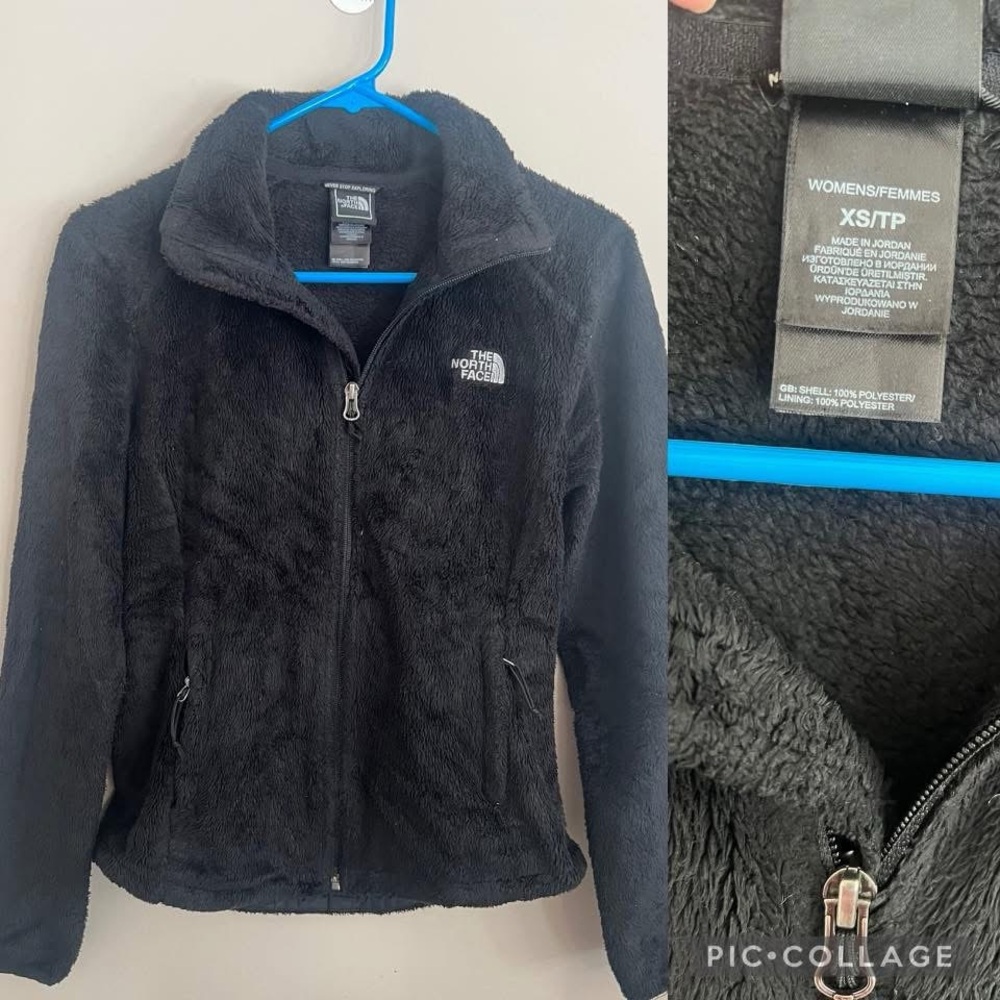 The North Face Women's Black Fleece Jacket - Picture 1 of 1